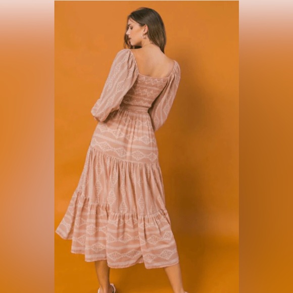 NWT New Simplee Appeal Dress long sleeve shoulder off Size Large - Picture 4 of 13